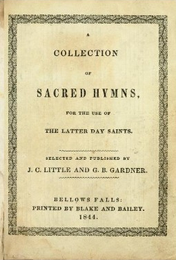 A collection of sacred hymns, for the use of the Latter Day Saints